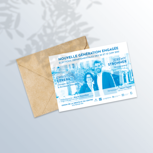 bulletin de vote et enveloppe